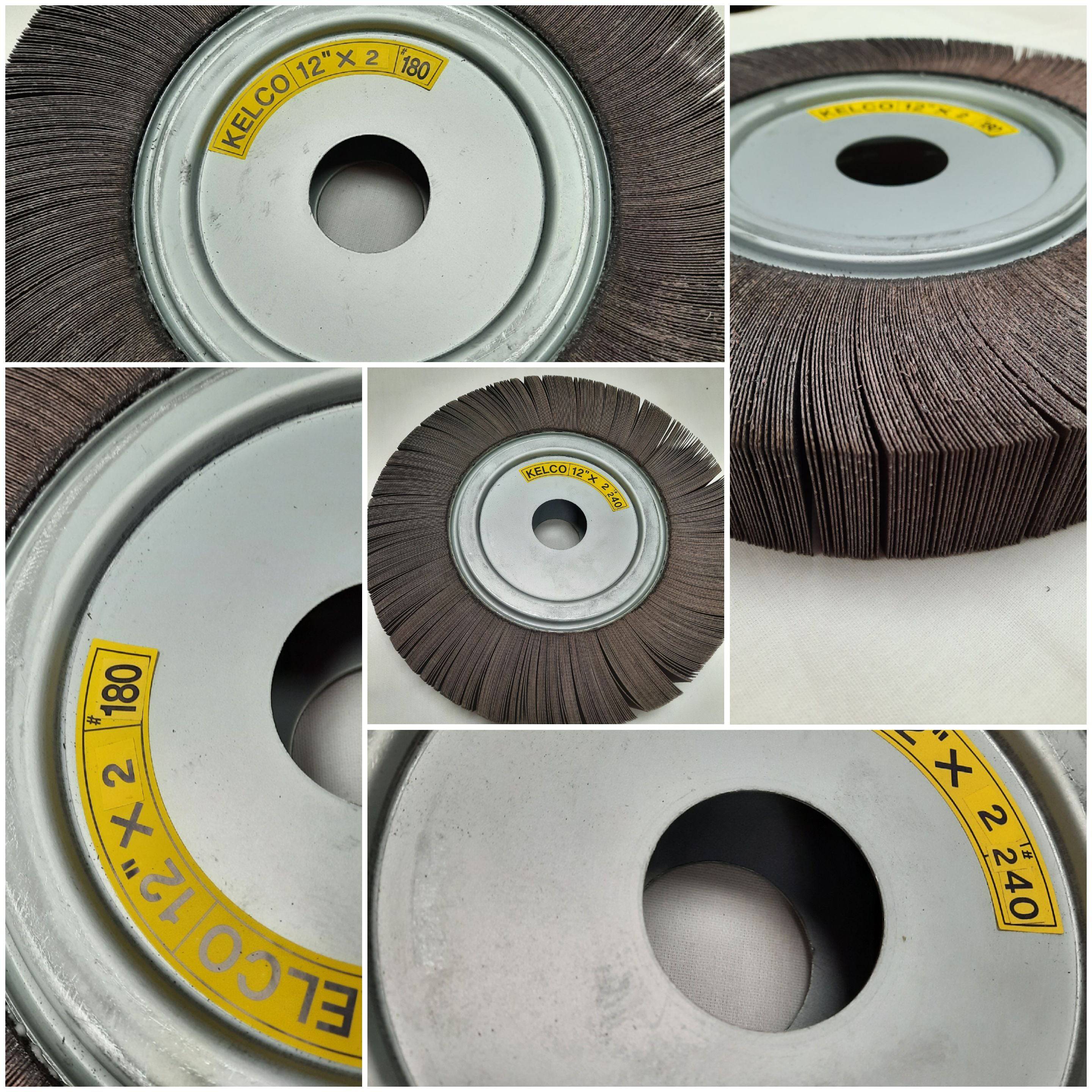 Flap Wheel 6" x 1/2" Unmounted Aluminum Oxide, Pack of 5 - Combat Abrasives
