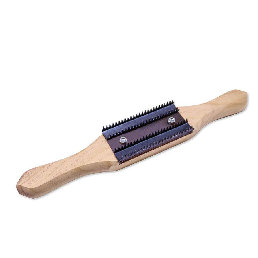 Double handle buffing rake for polishing wheels - Combat Abrasives