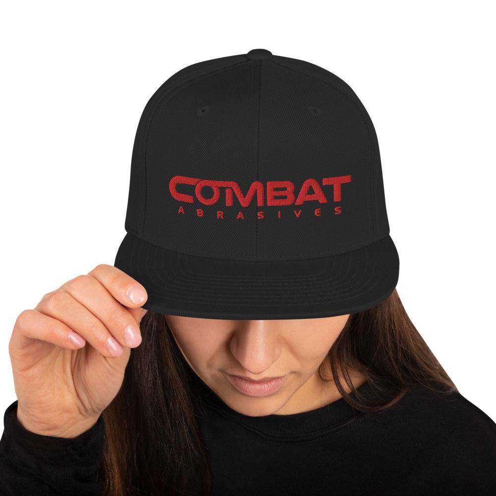 Team Combat Snapback Hat - Combat Abrasives