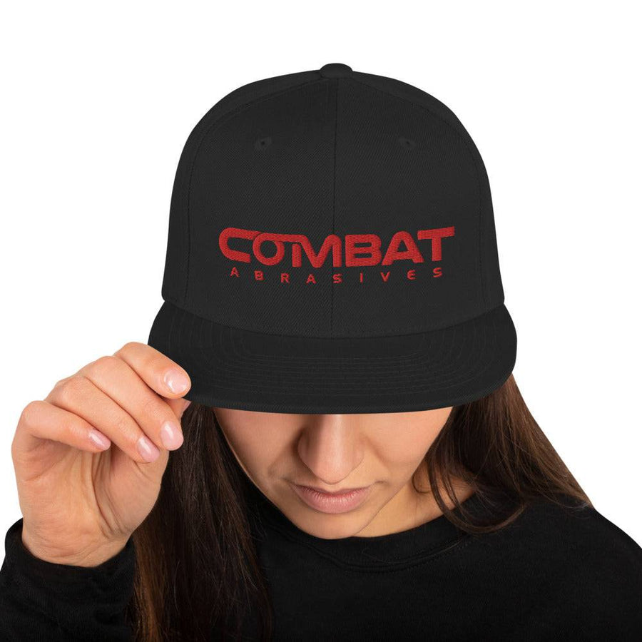 Team Combat snapback hat - Combat Abrasives