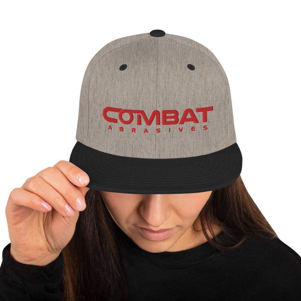 Team Combat Snapback Hat - Combat Abrasives