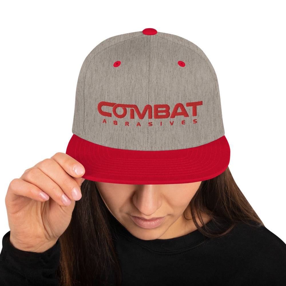 Team Combat Snapback Hat - Combat Abrasives