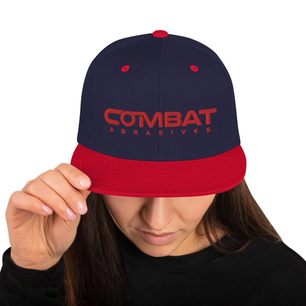Team Combat Snapback Hat - Combat Abrasives
