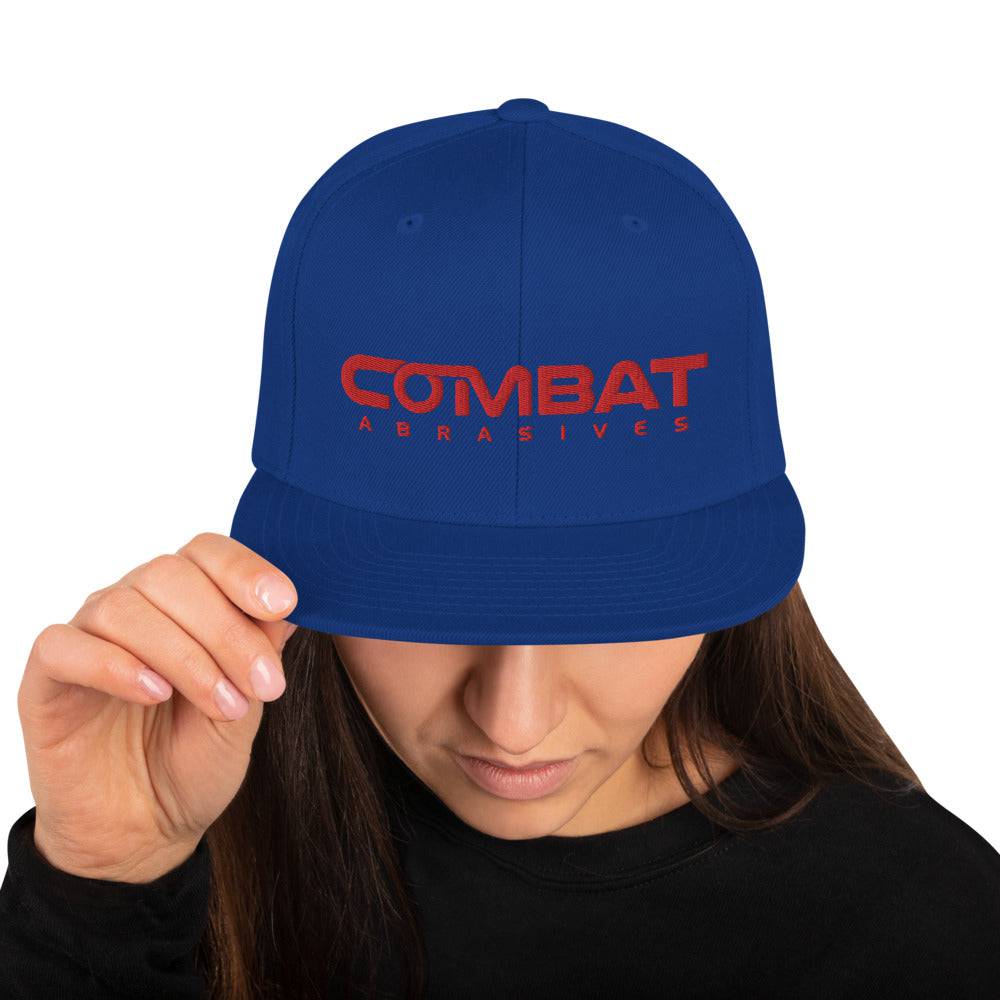 Team Combat Snapback Hat - Combat Abrasives