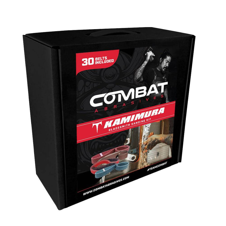 RPM Neil Kamimura signature 2 x 72 bladesmith belt kit - Combat Abrasives