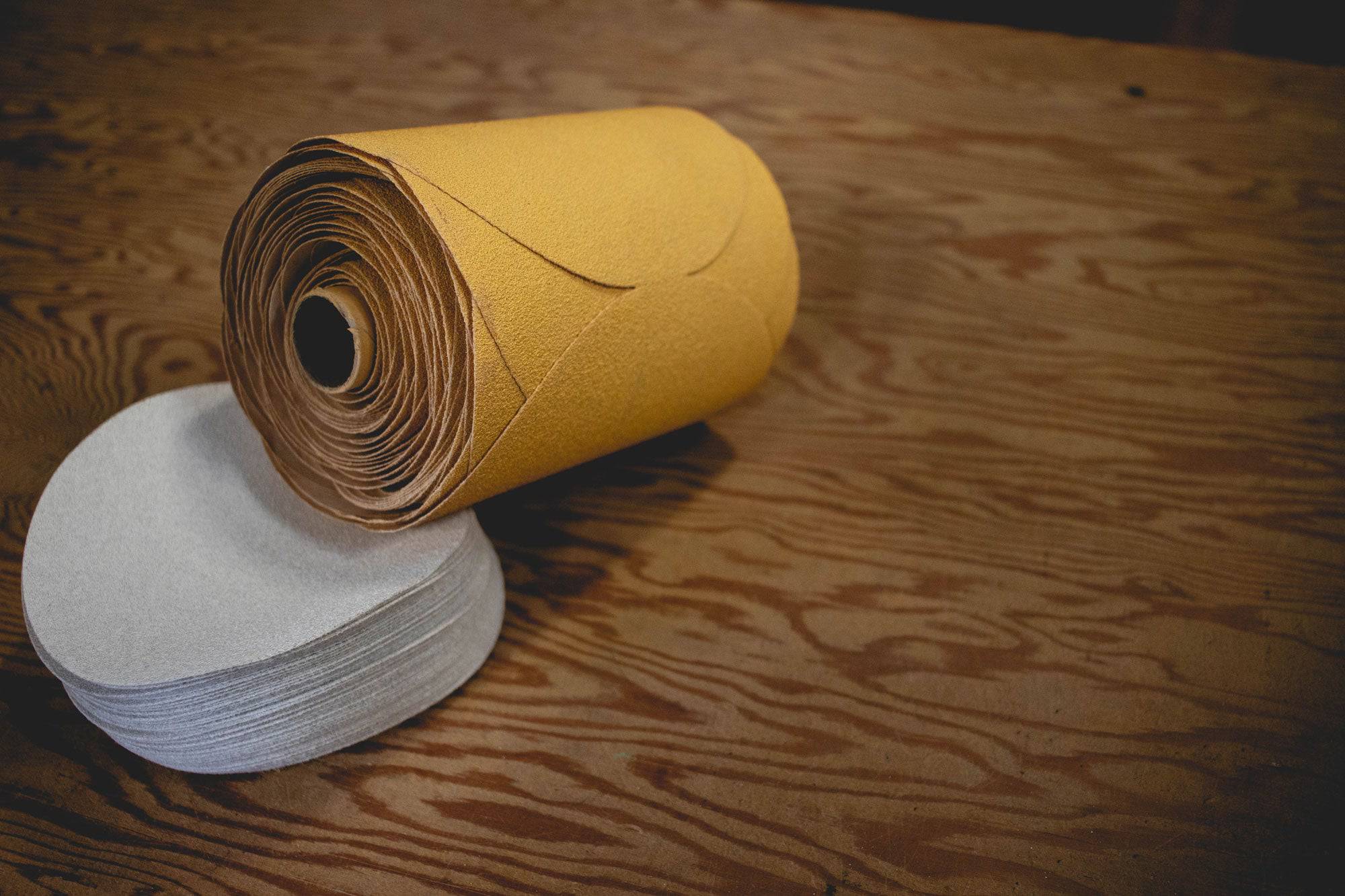 5" Sticky Back Sanding Discs Roll of 100 PCS - Combat Abrasives