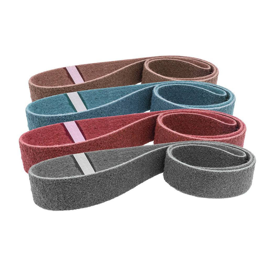 Combat Abrasives 2 x 72 surface conditioning belt kit - all four grades