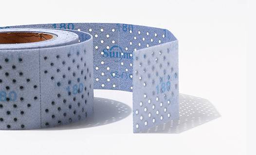 Grip sheet roll hook and loop sandpaper - Combat Abrasives