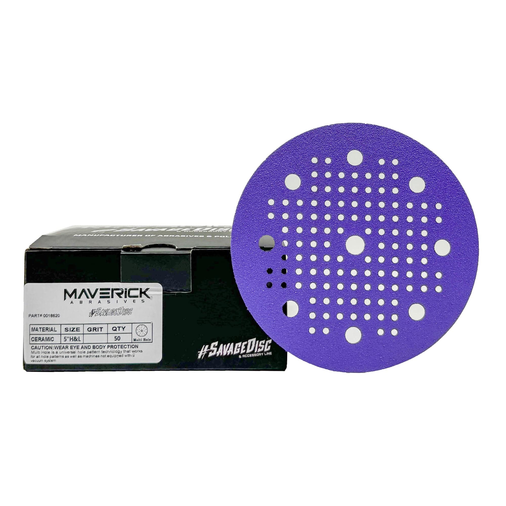 Savage Ceramic Sanding Discs - Combat Abrasives