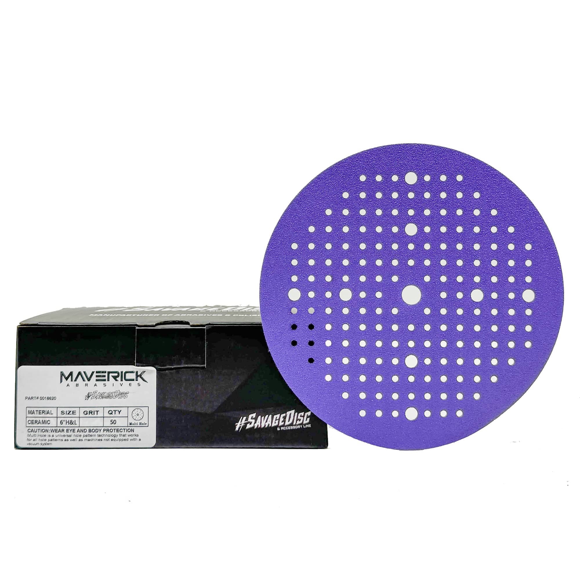 Savage Ceramic Sanding Discs - Combat Abrasives