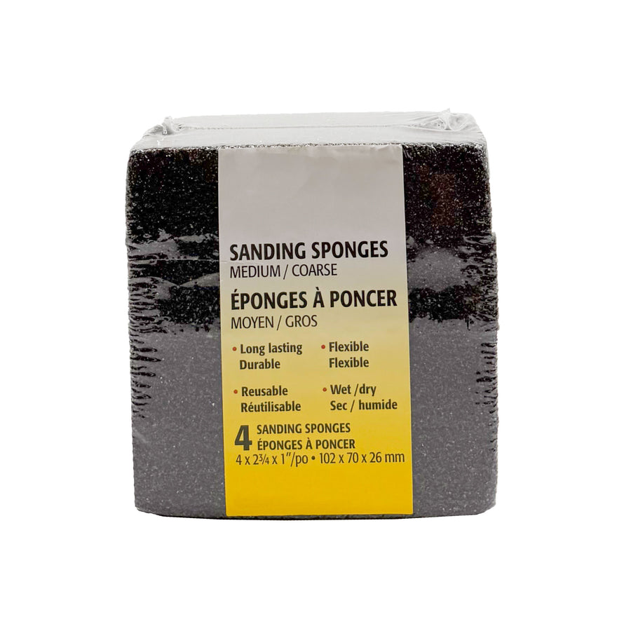 4 sided dual grit sanding sponges - Combat Abrasives