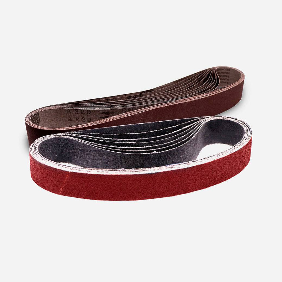 Combat Abrasives 1 x 30 belt starter kit contents
