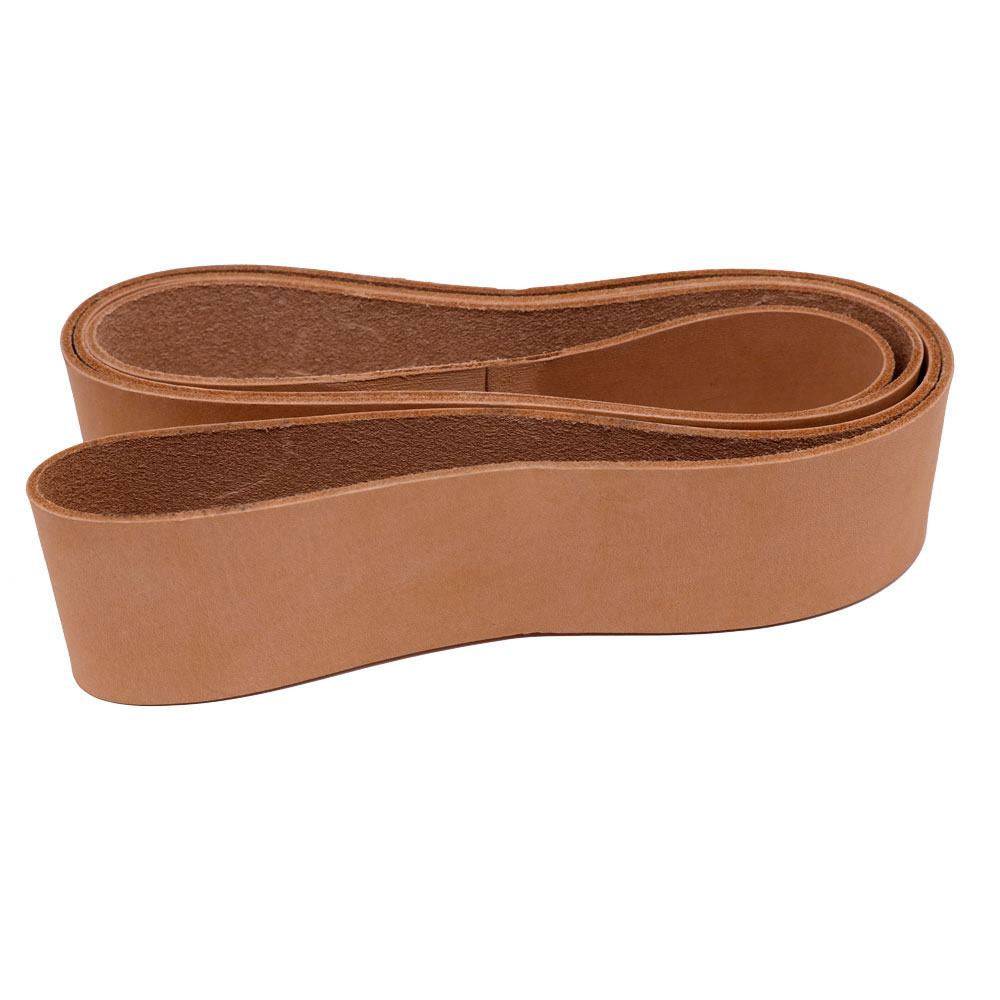 2" x 72" Leather Belt - Combat Abrasives