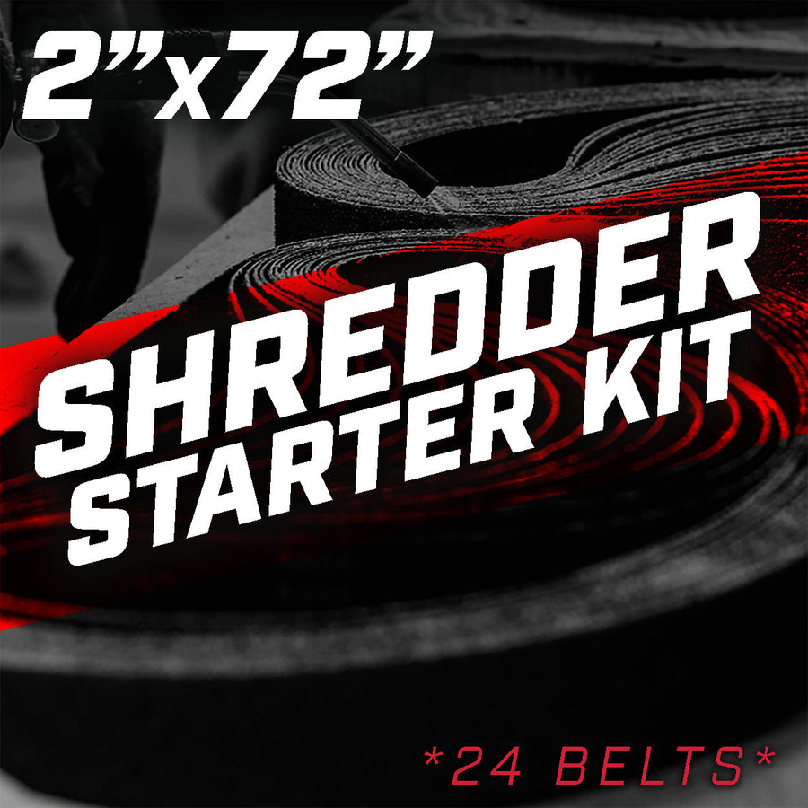 2" x 72" Shredder Belt Starter Kit
