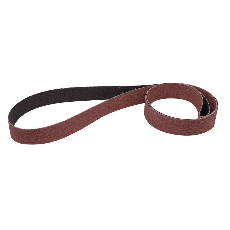 Aluminum oxide 1 x 72 finishing sanding belts 12 pack - Combat Abrasives