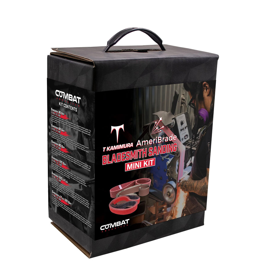 RPM Neil 2 x 48 bladesmith kit by Combat Abrasives and Ameribrade
