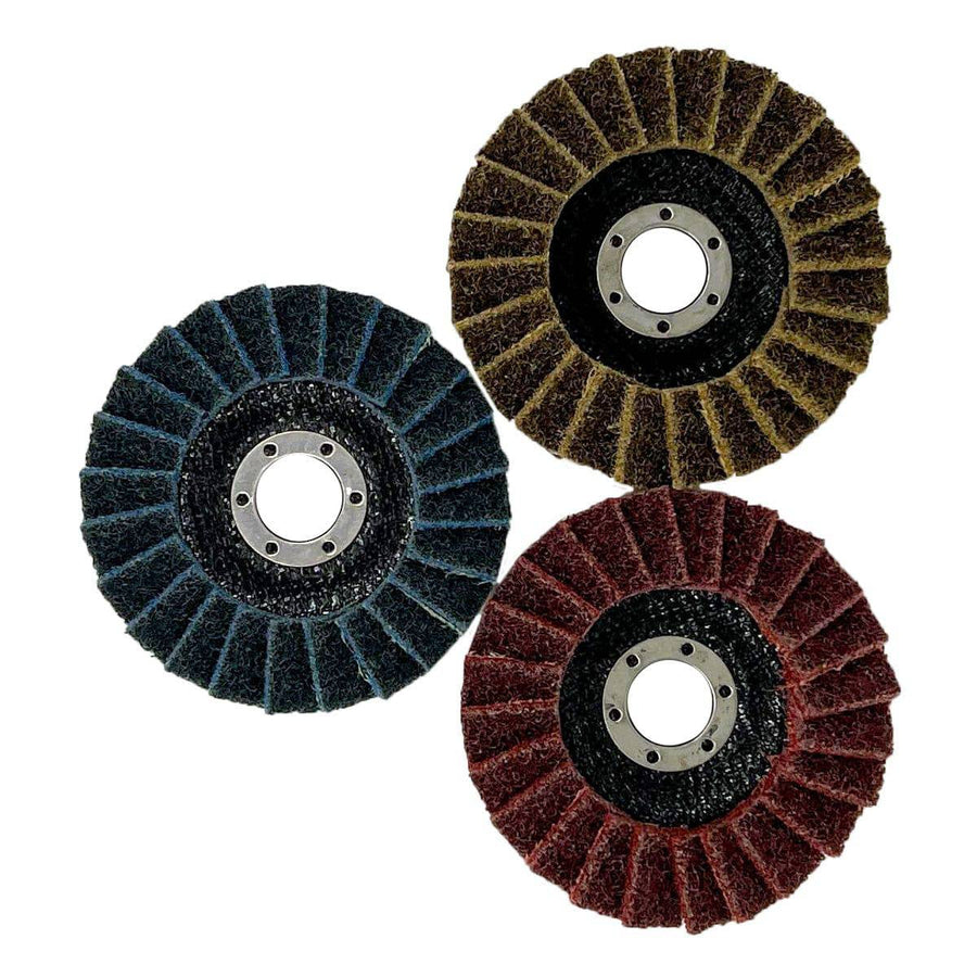 Surface conditioning flap disc 4-1/2 x 7/8 - Combat Abrasives