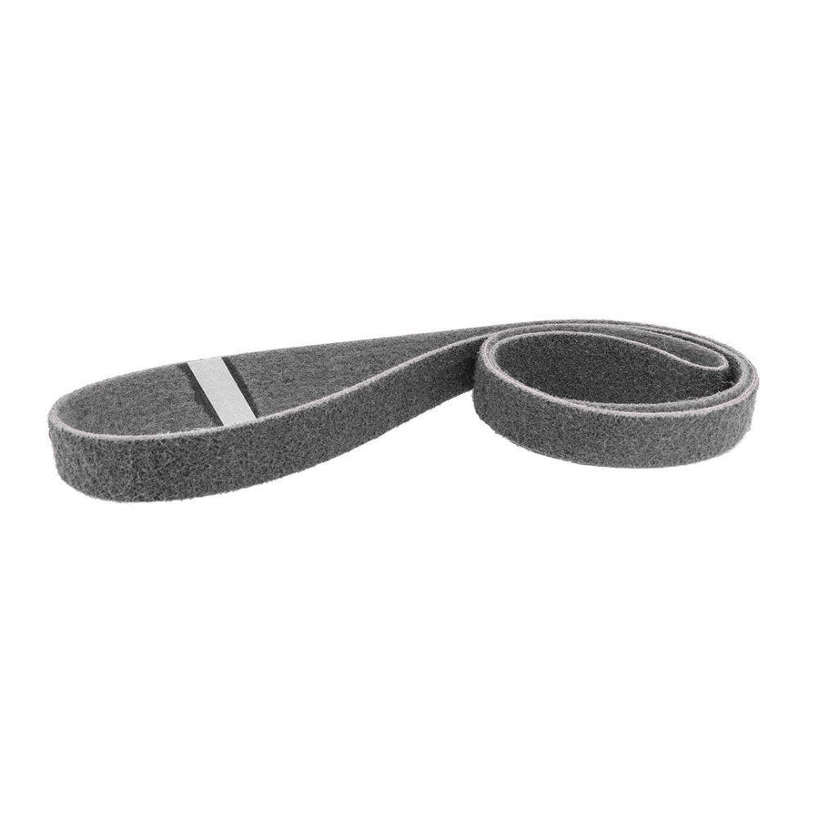 Non-woven 1 x 30 surface conditioning belts in four grades - Combat Abrasives