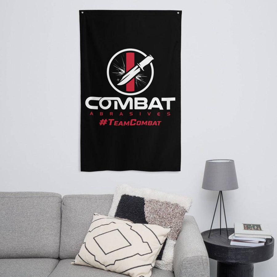 Combat Abrasives shop flag
