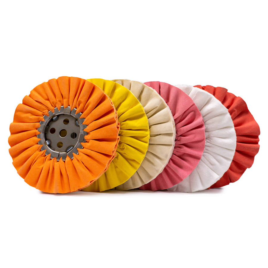 8 inch airway buffing wheels for metal polishing - Combat Abrasives
