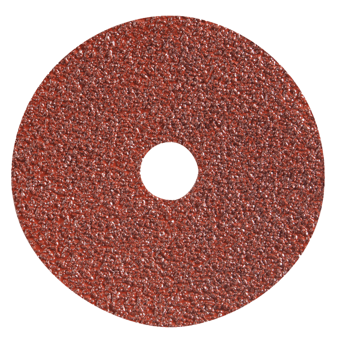 Benchmark Abrasives 25-Pack 7" Resin Fiber Sanding Grinding Discs – 80 Grit Aluminum Oxide – 7/8" Arbor