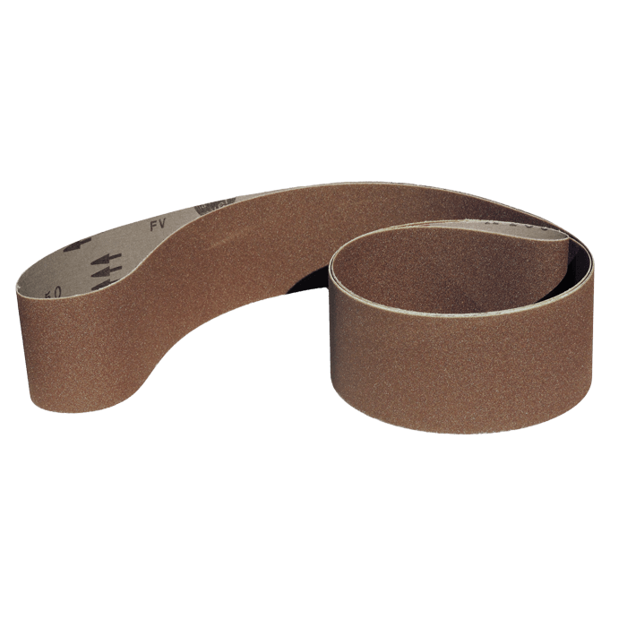 Aluminum oxide 3x132 finishing sanding belt - Combat Abrasives