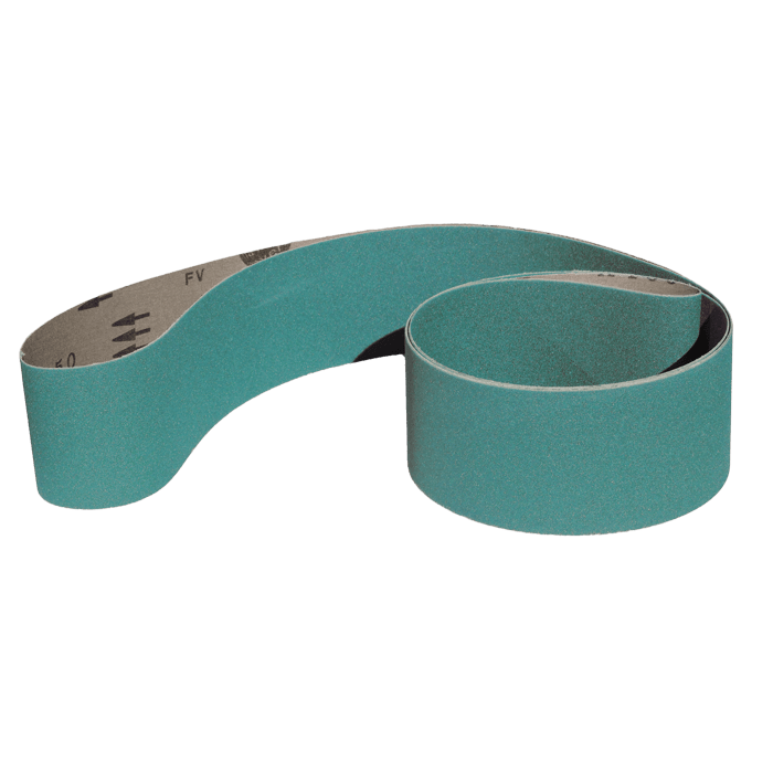 Ceramic Shredder 3x132 stock removal sanding belt - Combat Abrasives
